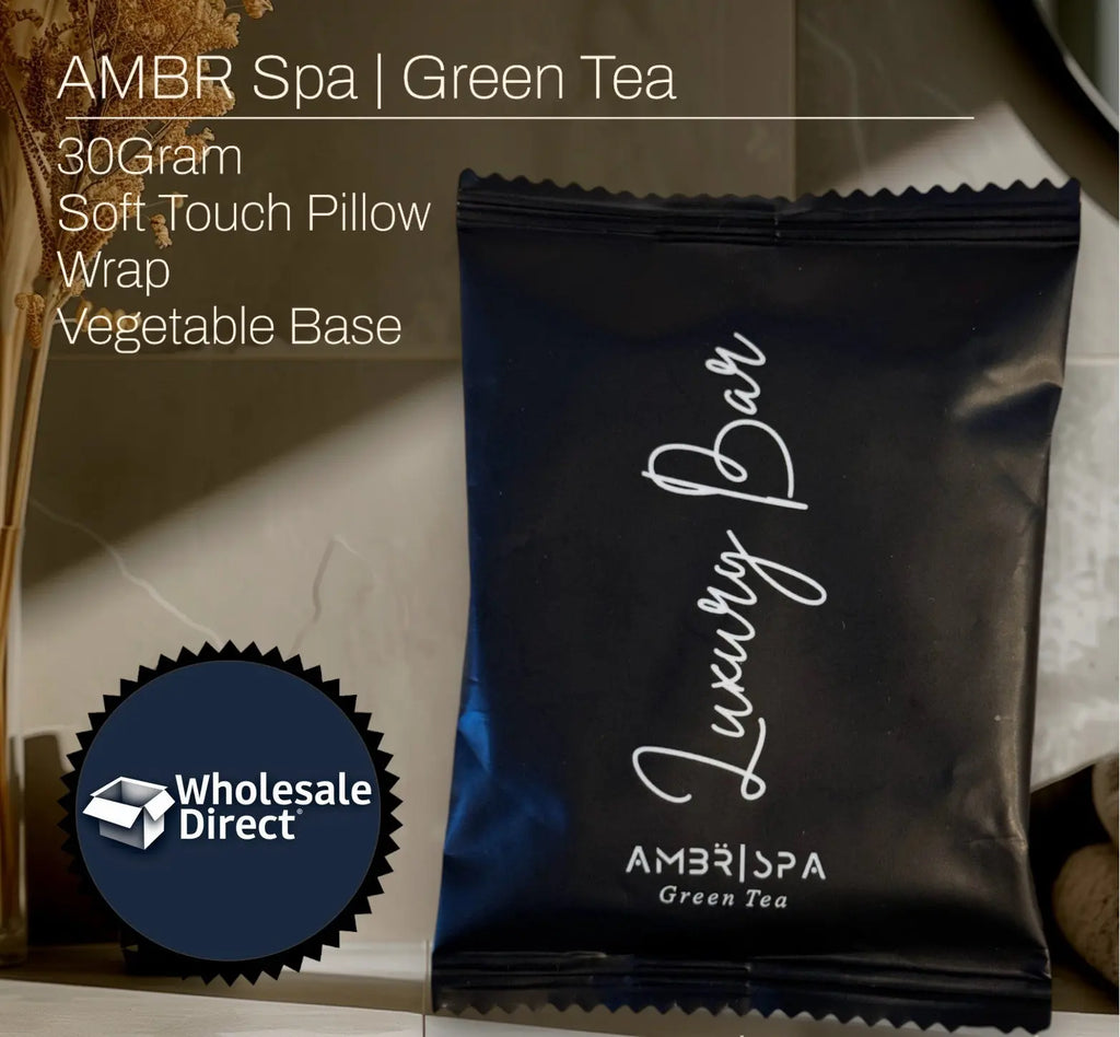 Hotel Soap Supplies AMBR Spa 100 pack ON SALE! Vacation Rental Supplies Canada Toiletries