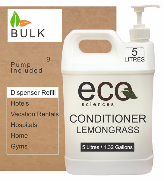 Bulk Conditioner Canada 5L ECO 1 per case Hotel Supplies Canada by Custom Amenities Inc