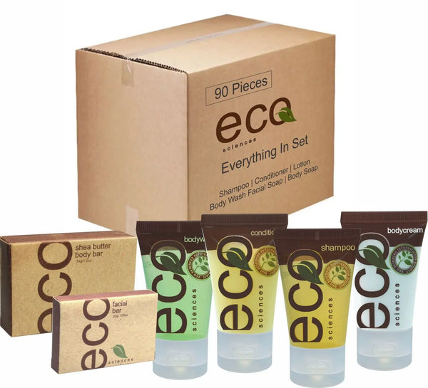 Vacation Rental Supplies ECO 15 of Each FREE SHIPPING Custom Amenities Inc