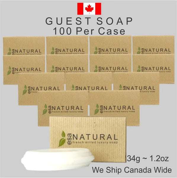 Hotel Supplies Soap ESA 34g 100 pack Only 38¢ ea Hotel Toiletries