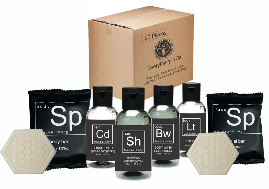 Vacation Rental Supplies Manuka 15 of Each FREE SHIPPING Custom Amenities Inc