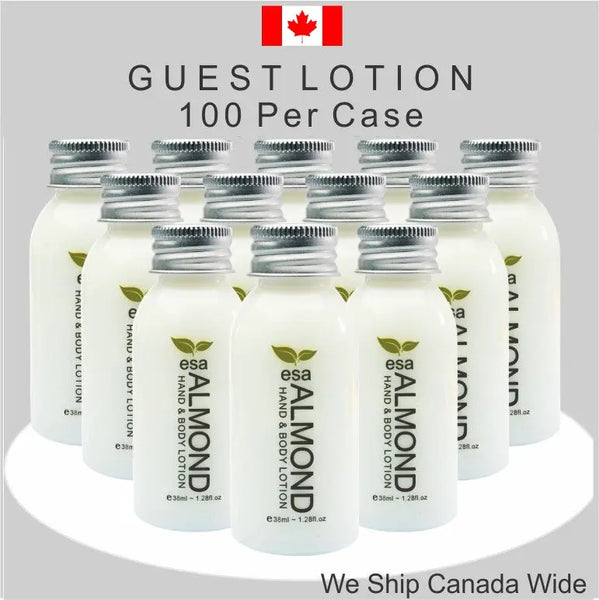 Hotel Supplies ESA Lotion 100 pack Only 48¢ea Hotel Toiletries