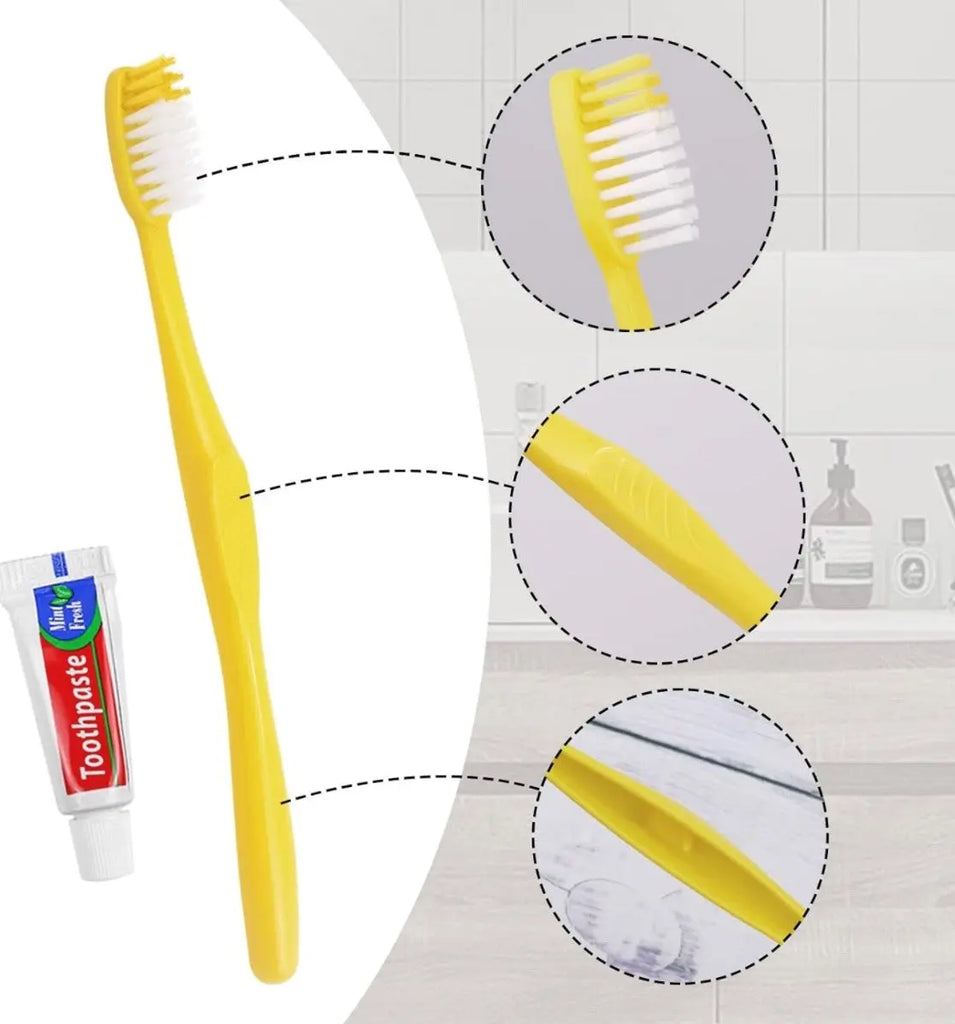 Bulk Toothbrush Canada / Paste Combo 50 pack Hotel Supplies Canada by Custom Amenities Inc